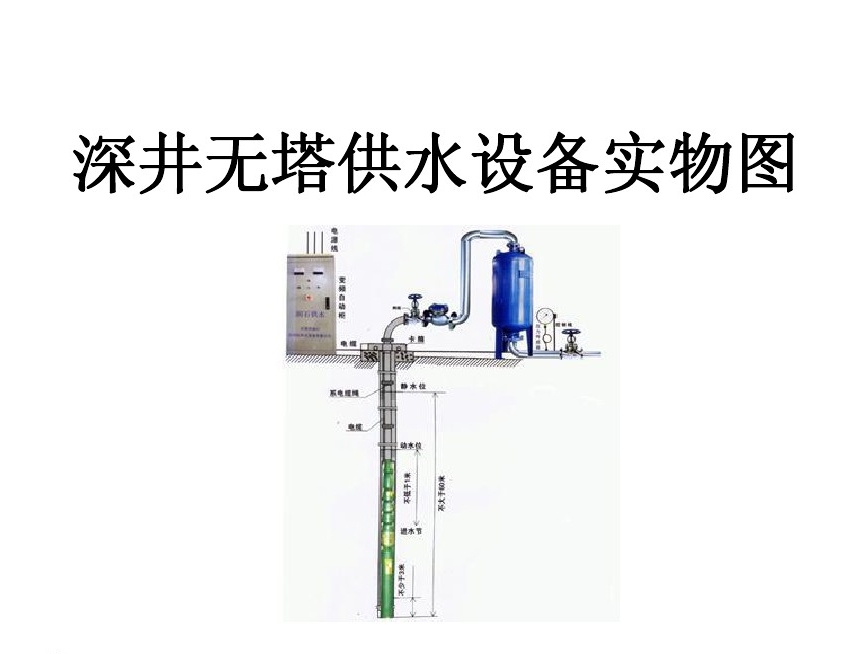 永清县井泵无塔式供水设备